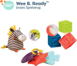 B. Toys Babyspielzeug-Set mit Zebra-Plüschtier, Beißring, Softbausteinen und Bällen – Motorikspielzeug-Geschenkset für Neugeborene ab 0 Monaten Babyspielzeug Naty Shop
