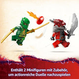 LEGO NINJAGO Lloyd's Action Speedster – Spielzeugbauauto mit 2 Minifiguren zum Rollenspiel, Bauspielzeugauto für Kinder – Geschenk für Jungen und Mädchen ab 7 Jahren 71828 Bausets Besuchen Sie den LEGO-Store