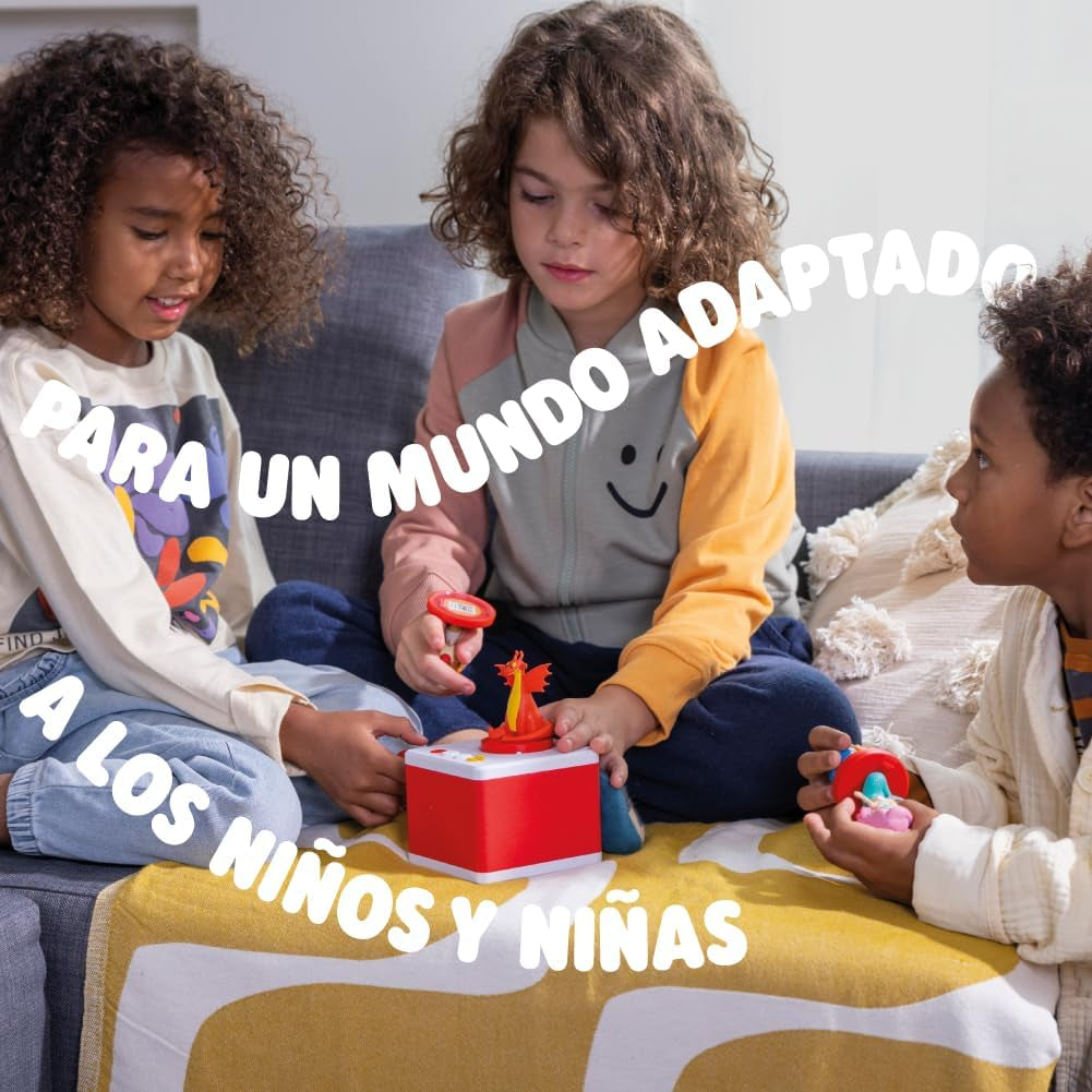 - Geschichten für Mädchen und Jungen, Sprecher mit der Elefantenfigur, Lernspiel, Inhalt auf Spanisch, geeignet ab 0 Jahren Bebe Toys Naty Shop