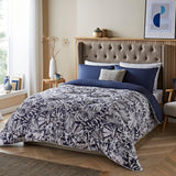 Gemütliche Sherpa-Fleecedecke von Night Lark, klassisches rotes Schottenkaro, 9 Tog, luxuriös, flauschig, dick und wendbar, perfekt für Couch, Bett, Couch, Couch. Hypoallergen, maschinenwaschbar, Größe: Betten und Decken, Nachtlerche, Winterpalmen, Doppelbett