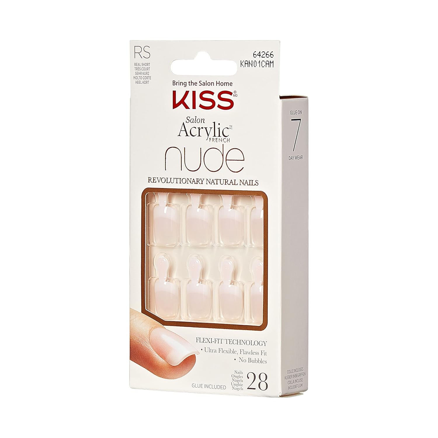 Kiss Nude Nails Amazing Nails (2er-Pack)