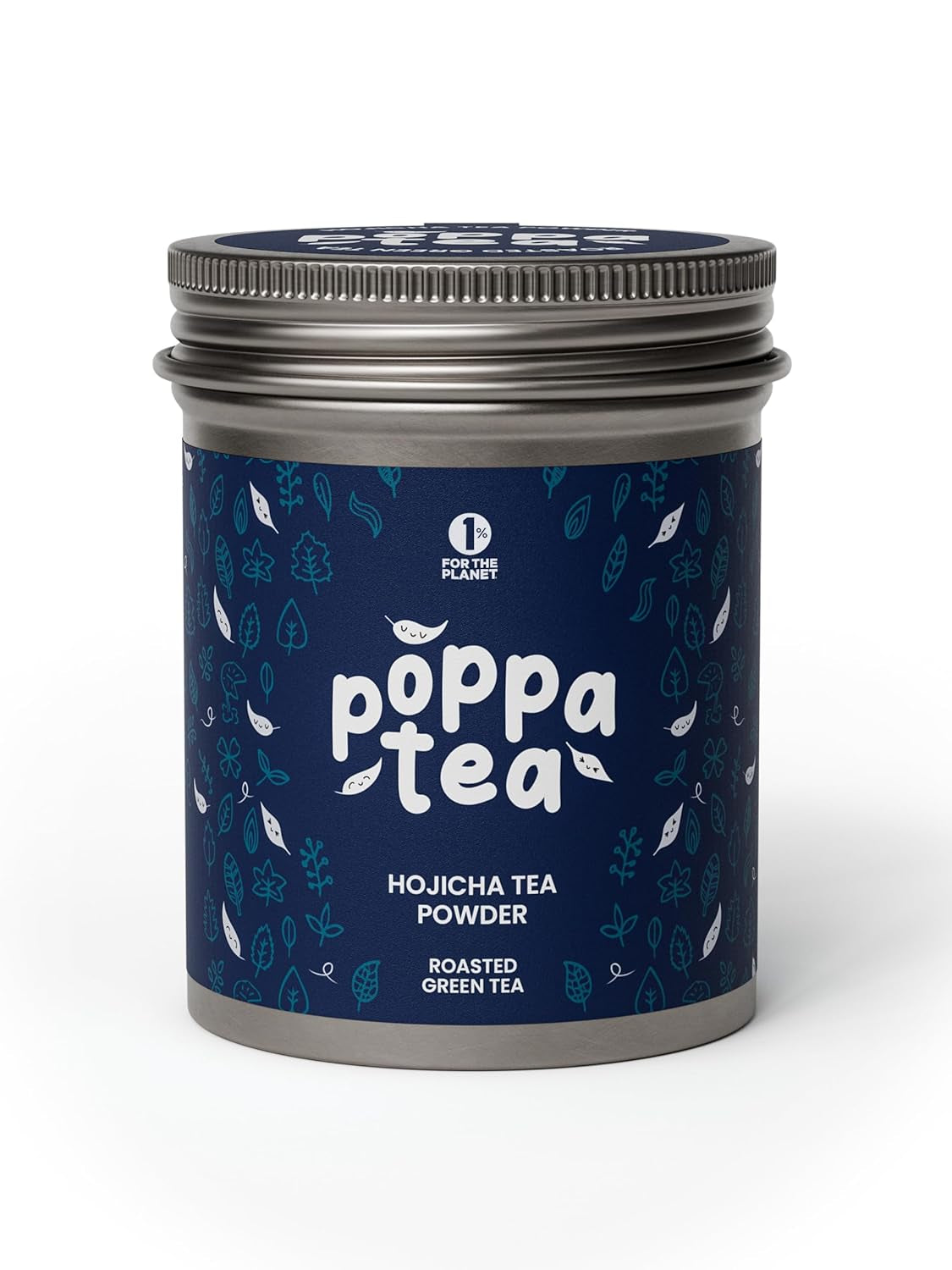 Poppatea Hojicha Teepulver – gerösteter grüner Tee (50 g Nachfüllbeutel)