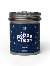 Poppatea Hojicha Teepulver – gerösteter grüner Tee (50 g Nachfüllbeutel)