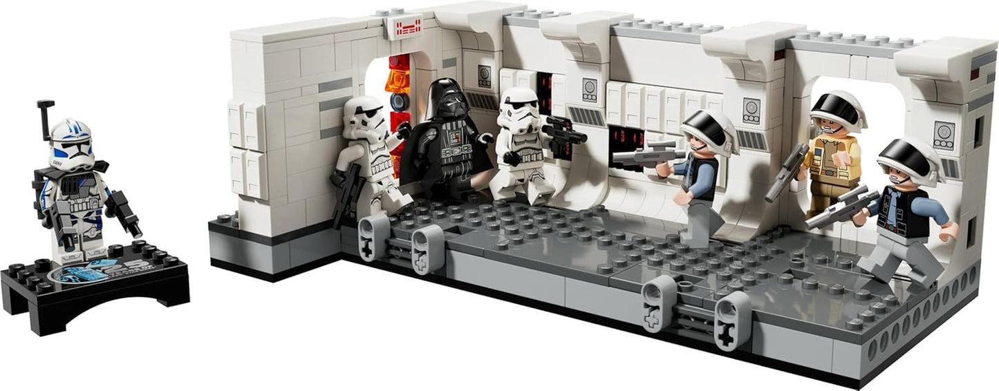 LEGO Star Wars Tantive IV Boarding, A New Hope Movie Bauspielzeug, Fantasy-Spielset zum Sammeln, Geschenkidee für Jungen und Mädchen ab 8 Jahren und Sammler 75387 Bausets Beuche den LEGO-Store