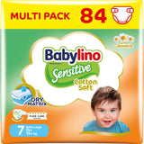 Windeln für empfindliche Babys, Größe 6, extra groß (13-18 kg), 114 Windeln