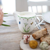 Villeroy & Boch Milchbecher Colourful Spring, 280 ml, Premium Porzellan, Weiß/Mehrfarbig
