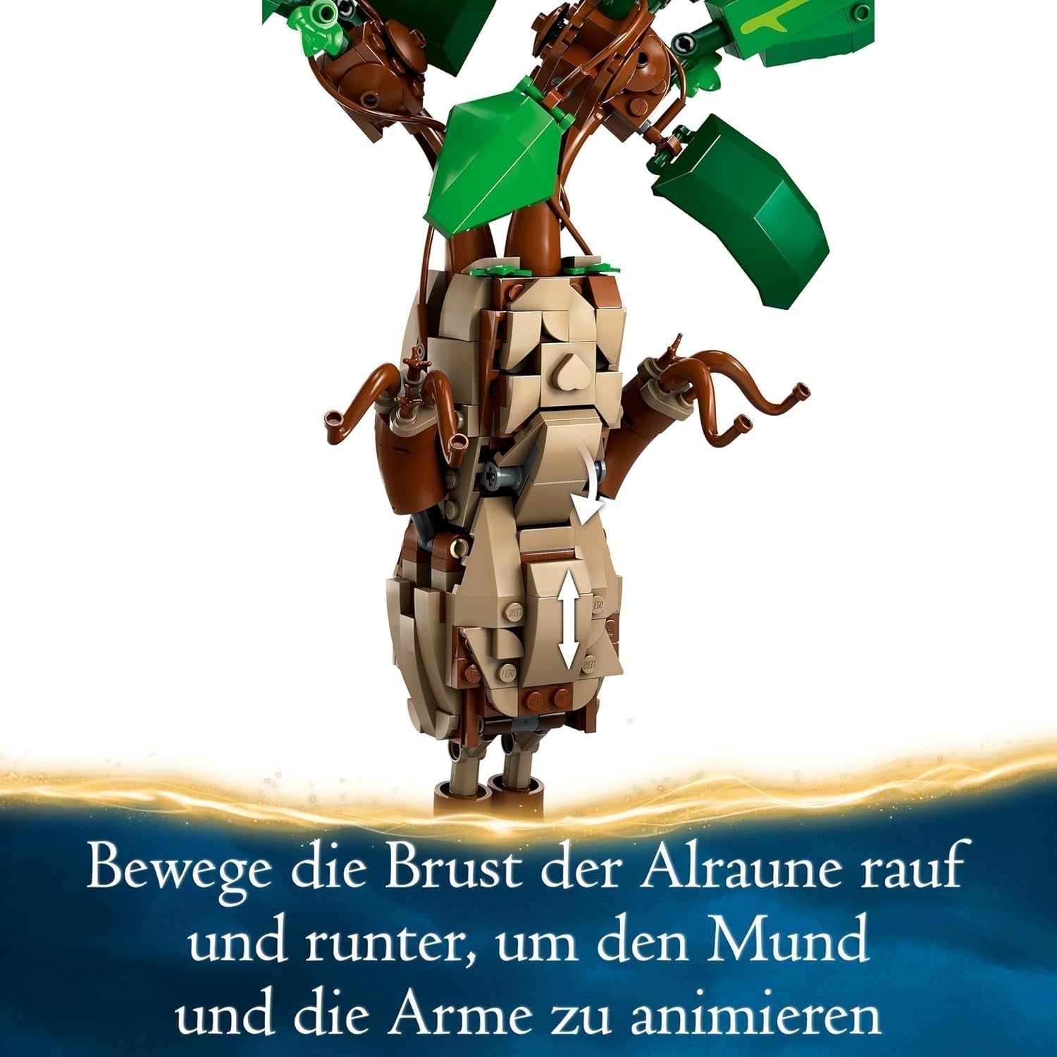 LEGO Harry Potter Zaubertrankpflanze: Alraune, Spielzeugtopfpflanze, magisches Geschenk für Mädchen, Jungen und alle Fans, fantasievolles Kinderspielset, Heimdekoration 76433 Bausets Besuchen Sie den LEGO-Store