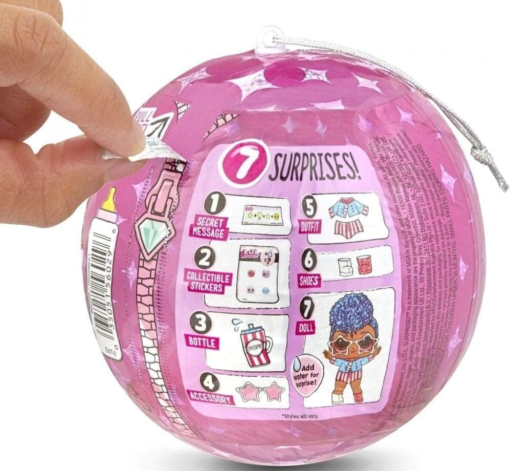 LOL Surprise Glitzer Series – Glitzer-Puppen im 12er-Pack – 80+ Überraschungen mit Puppen, Outfits, Accessoires und mehr – Spielzeug mit Wasserüberraschung – Für Mädchen und Jungen ab 4 Jahren