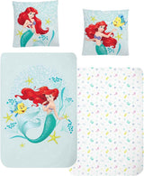 Kinderbettwäsche, verschiedene Comicfiguren, 100 % Baumwolle. Bettwäsche – Kinder Naty Shop Ariel