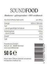 Blaubeeren | lyophilisierte Blaubeeren, ganz aus Deutschland | regional = 100 % Norddeutschland | Ernte 2024, 40 g Naty Shop dehydrierte Produkte