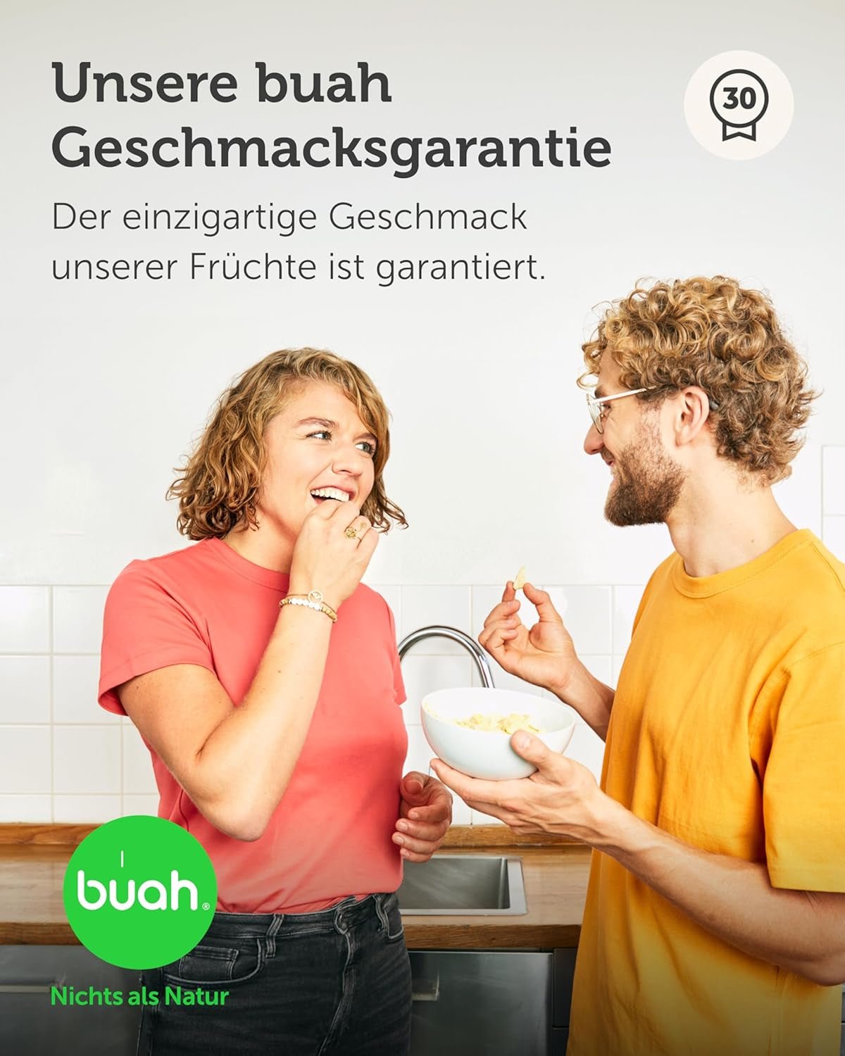 Gefriergetrocknete Bio-Heidelbeeren BUAH® | Gefriergetrocknete Bio-Blaubeeren ohne Zuckerzusatz | 100 % gefriergetrocknete Früchte (vegan, glutenfrei, laktosefrei) | Idealer Snack (140 g). Dehydrierte Produkte von Naty Shop