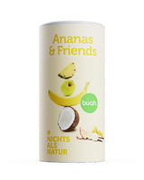 Gefriergetrocknete Fruchtmischung BUAH® | Gefriergetrocknete Ananas, Bananen, Äpfel und Kokosnüsse ohne Zuckerzusatz | 100 % Frucht | Vegan, glutenfrei, laktosefrei (192 g) Naty Shop Dehydrierte Produkte Standardtitel