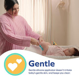 Nuby Windelcreme-Applikator – Hautausschlag-Cremespatel | inklusive Reiseetui | geeignet ab der Geburt für Kinder – Bade- und Hautpflege Naty Shop