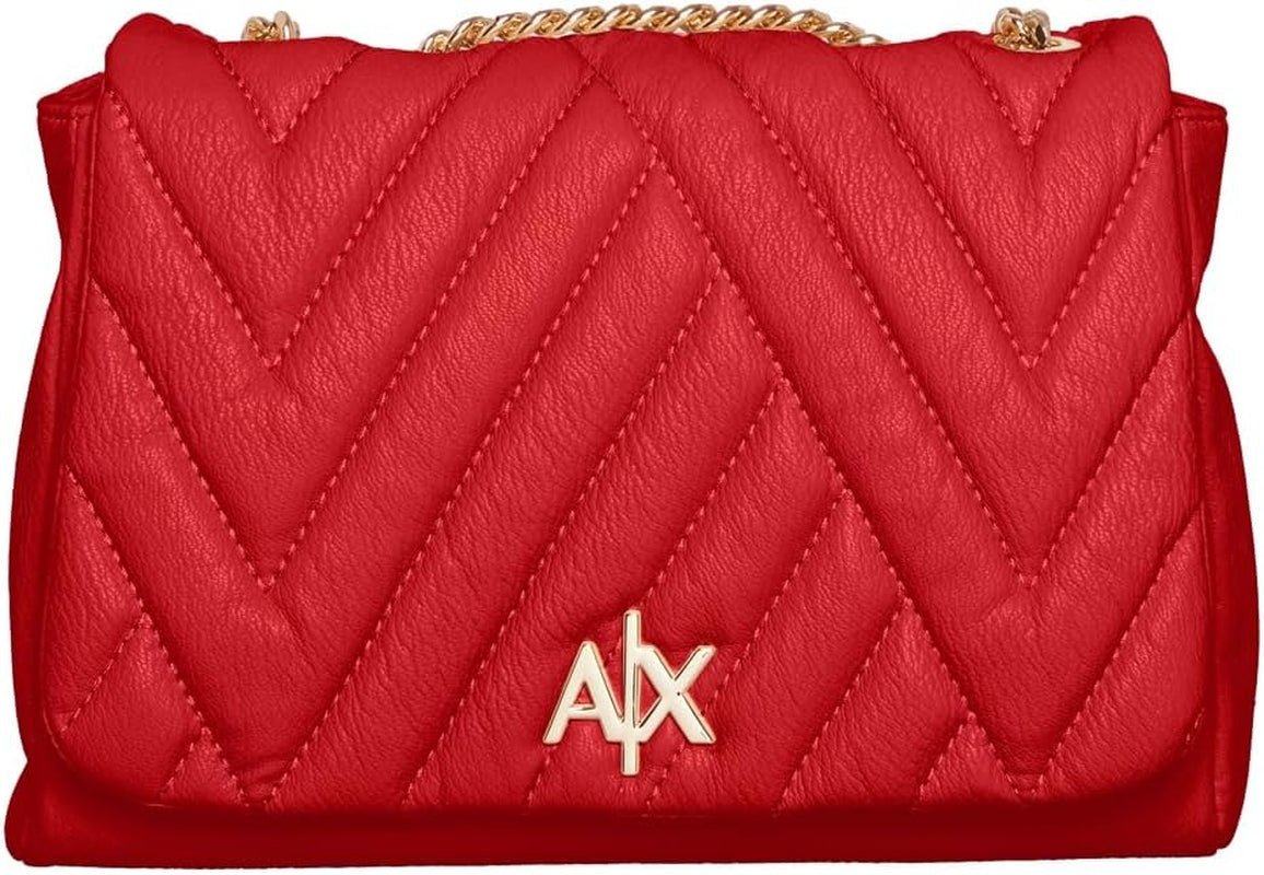 Armani Exchange Margareth Chain Shoulder Straps Soft Touch Crossbody Medium Bags Damen Naty Shop Curse