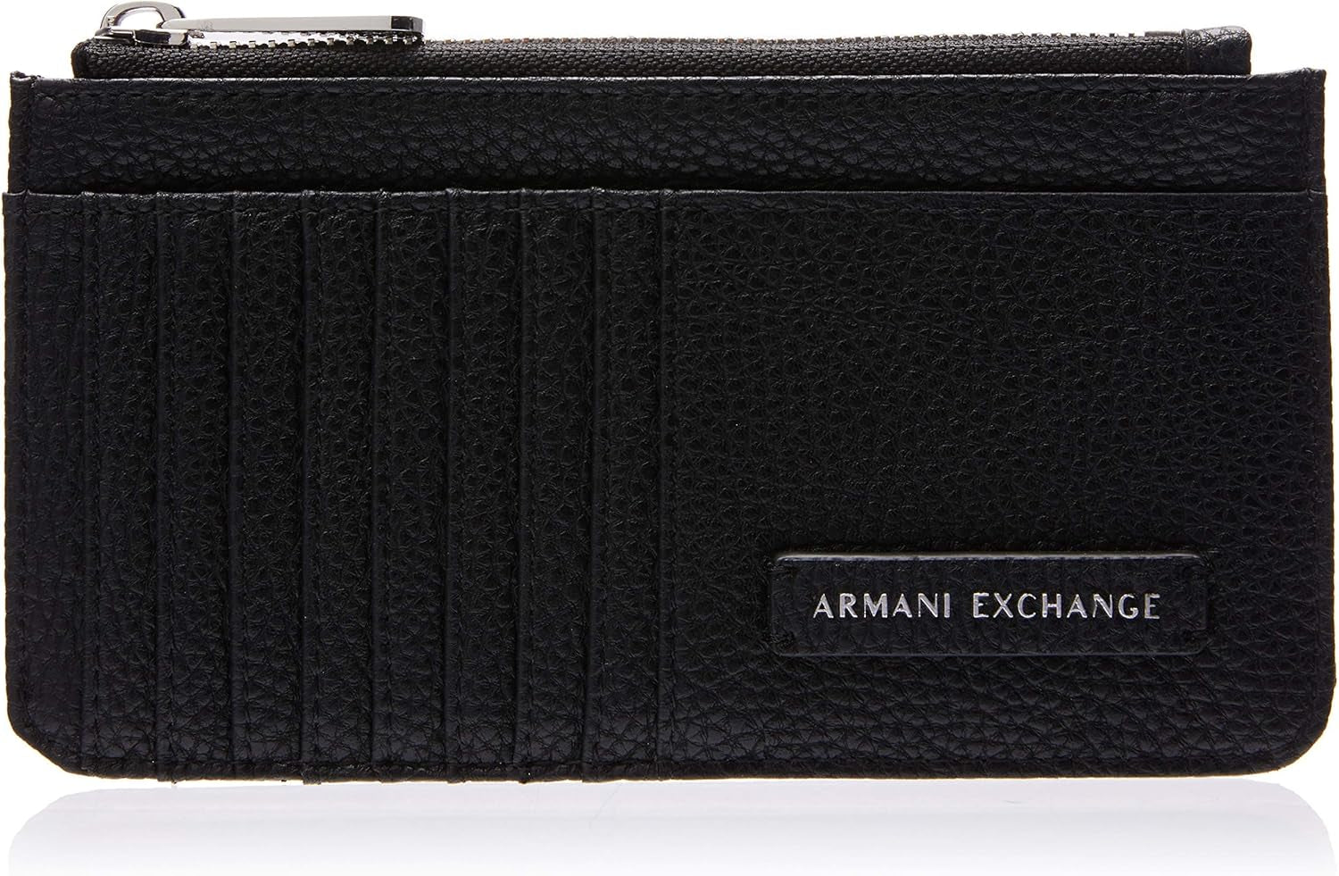 Armani Exchange Herren-Karten-Geldbörse Naty Shop Nero Damen-Geldbörse Einheitsgröße