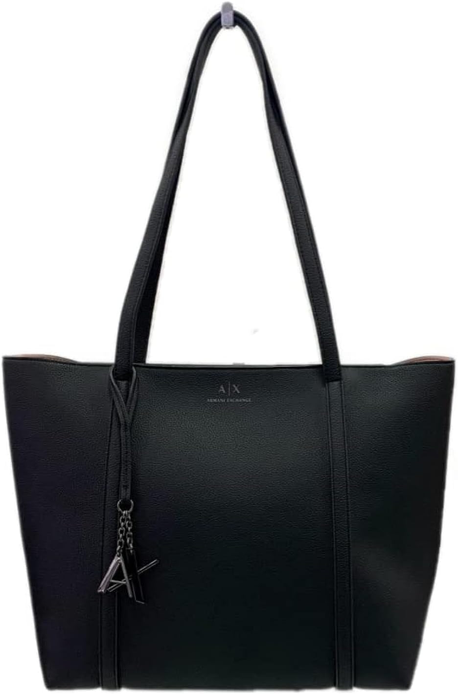 Armani Exchange Damen-Tragetasche für Damen, Einheitsgröße, Damentaschen, Naty Shop, Schwarz