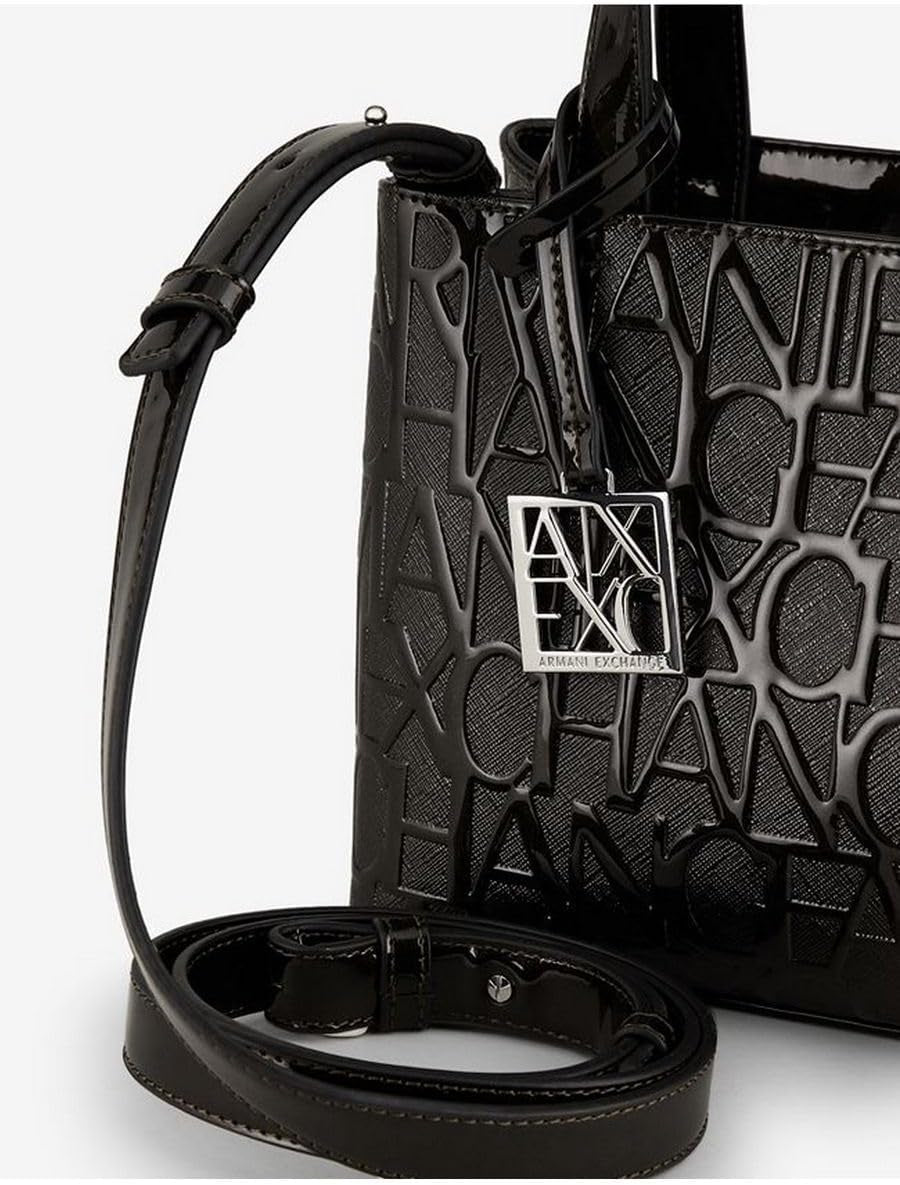 Armani Exchange Damen Liz Kleine offene Einkaufstaschen Damen Naty Shop