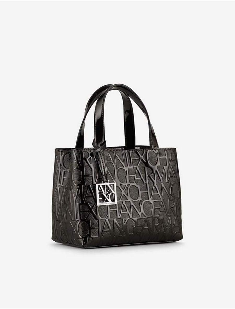 Armani Exchange Damen Liz Kleine offene Einkaufstaschen Damen Naty Shop