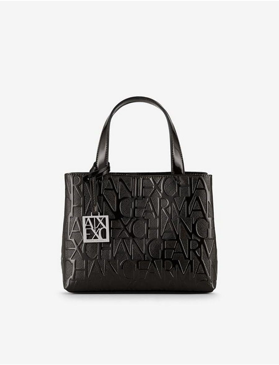 Armani Exchange Damen Liz Kleine offene Einkaufstaschen Damen Naty Shop
