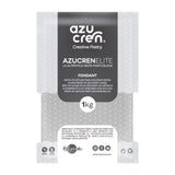Azucren, Rollfondant, Grauer Rollfondant, einfach zu verwenden, glatt, flexibel, weich und biegbar, perfekt zum Dekorieren von Kuchen, Halal, koscher, glutenfrei, Zitronengeschmack (250 g). Naty Shop Zuckerpaste 1 kg