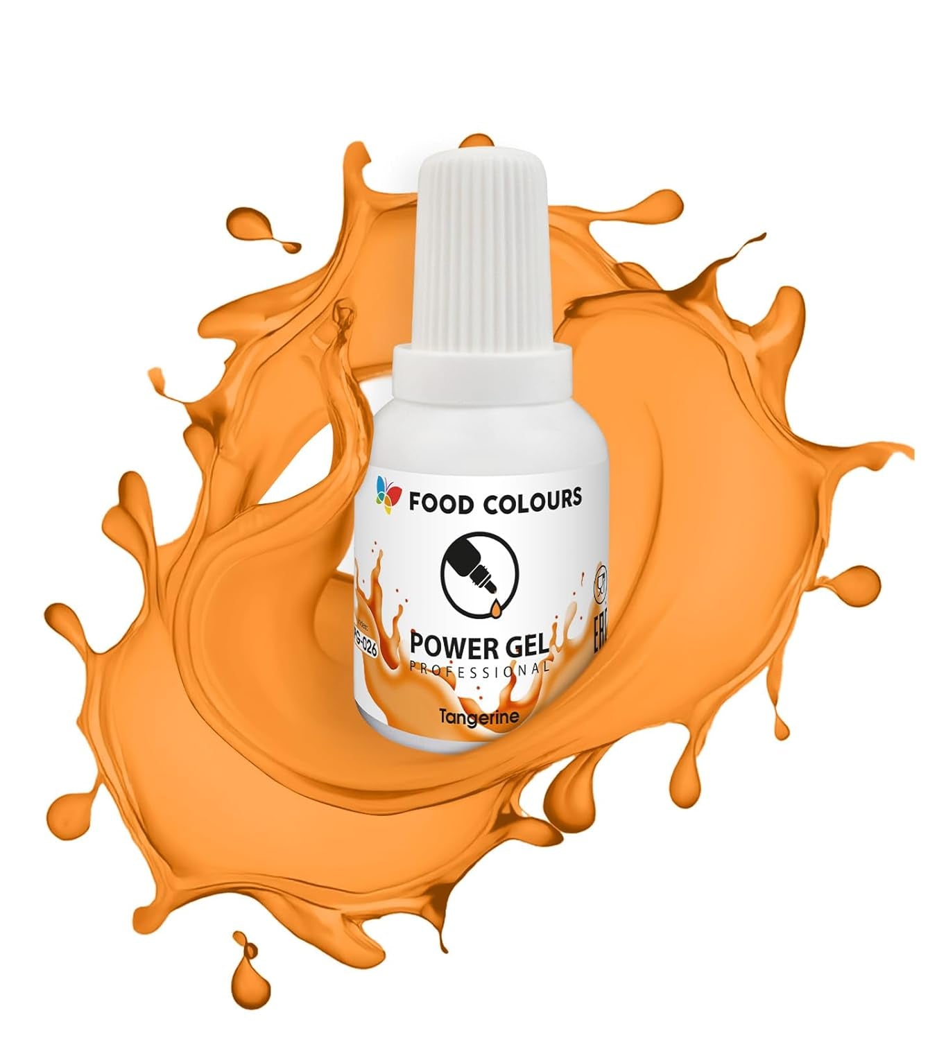 Gel-Lebensmittelfarbe, Beige, Champagnerfarbe, 20 g. Lebensmittelfarbe für ein breites Anwendungsspektrum zum Dekorieren von Kuchen, Torten, Sahne, Biskuit, Royal Icing, Macarons.