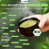 Bio-Matcha-Tee Premium-Pulver, 100 g, hochwertigster Grüntee aus Japan Kagoshima – perfekt für Smoothie, Matcha Latte, japanischer Grüntee, vegan, ohne Zusatzstoffe, plastikfreie Verpackung