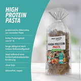 Best Body Nutrition Protein Pasta 6 x 200 g – Fit4Day High Protein Tagliatelle – 61 % Protein, Low Carb, Vegan & Laktosefrei, Sojafrei – Hochwertiges Erbsenprotein – Für kohlenhydratarme Diäten