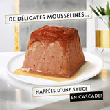 Empfehlungen, Lachs-Musselin, mit Sauce, Mahlzeitportionen für ausgewachsene Katzen, 4 x 57 g