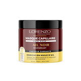 Haarmaske mit schwarzem Knoblauch (brüchiges Haar) 500 ml Naty Shop Haarmaske mit schwarzem Knoblauch