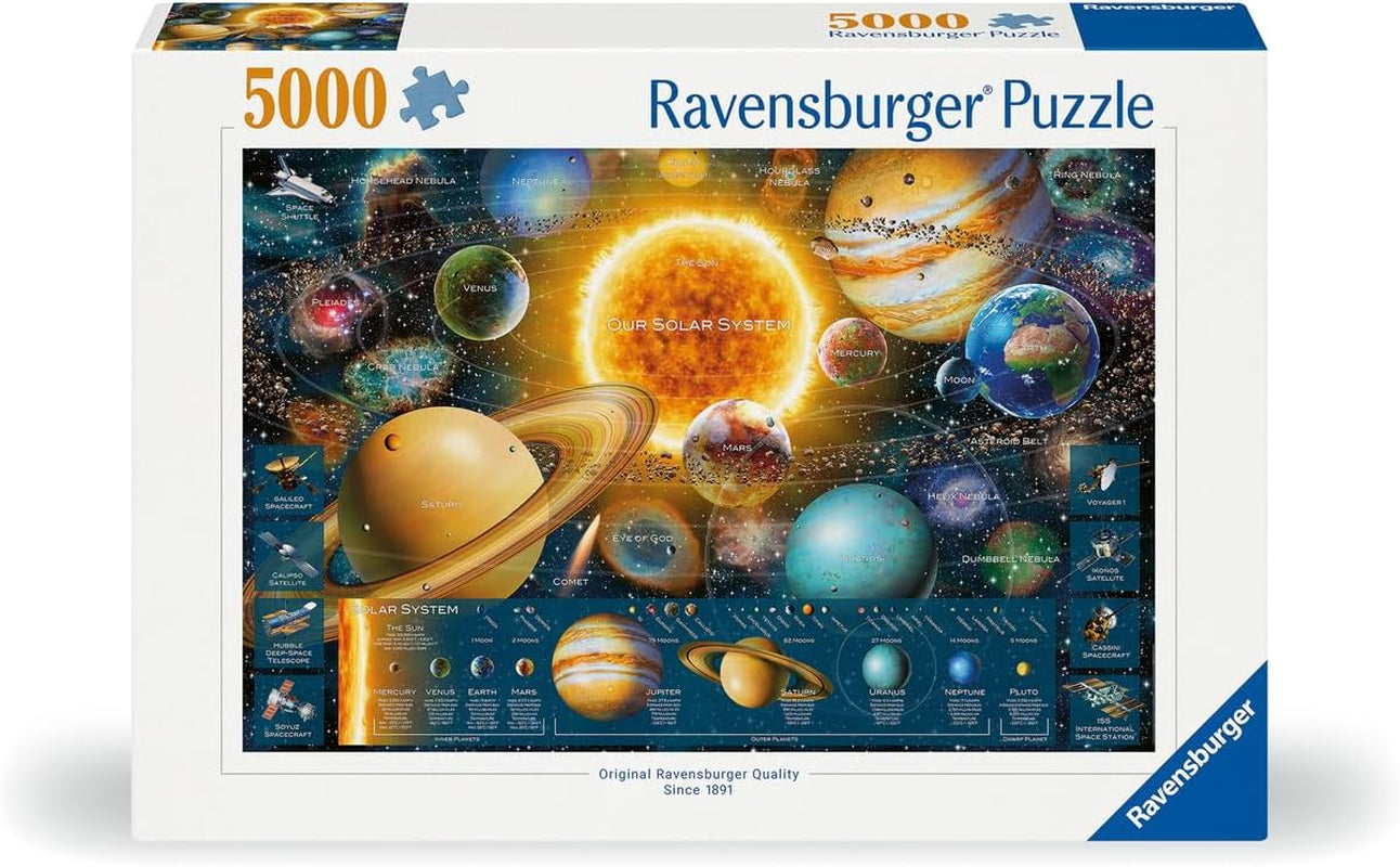 Ravensburger Puzzle 16720 – Planetensystem – 5000-teiliges Puzzle für Erwachsene und Kinder ab 14 Jahren. Puzzle Naty Shop