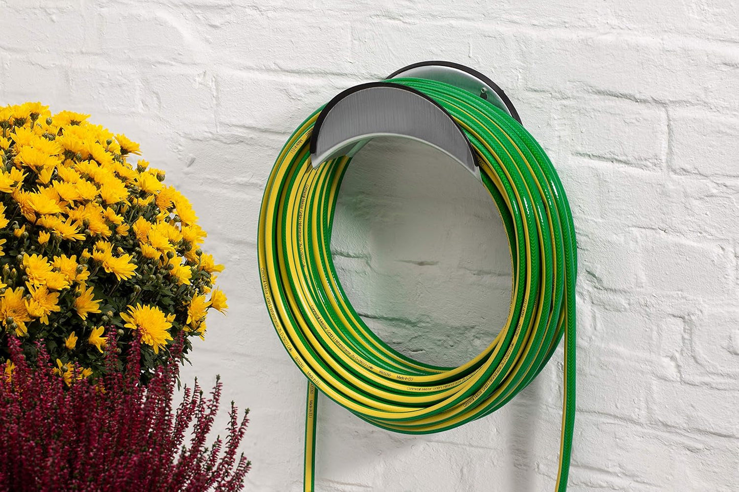Meister Cross Woven Gartenschlauch 19,05 mm (3/4 Zoll) – Länge 20 m – Zur Bewässerung kleiner Flächen – Druck- und abriebfest – UV-beständig, Frisch-PVC-Gartenschlauch, Wasserschlauch, 9920310