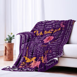 Geschenke für Mama, Jubiläumsgeschenk für Paare, besondere Frauen, Ehemänner, Schwestern und Mütter, Sicherheit, ideal für Muttertag, Valentinstag und Weihnachten, 127 x 152 cm, Betten und Decken, Yasrlvun