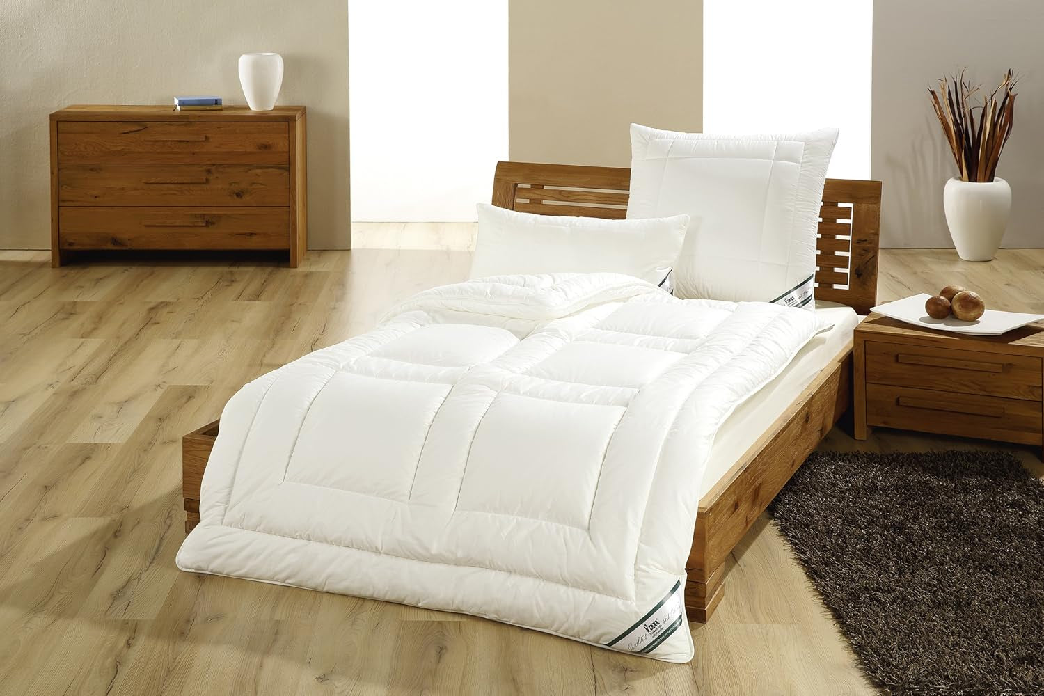 HEU. Afrika-Baumwolle VJZ, 135 x 200 cm, Naturbettdecken und Steppdecken Naty Shop 135 x 200 cm
