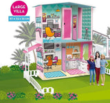 Lisciani – BARBIE-Puppenhaus – Barbie-Traumvilla auf zwei Etagen – 3D-Haus zum Bauen, Dekorieren und Gestalten – kreatives Bastel- und Konstruktionsspielzeug für Kinder ab 4 Jahren. Puppenhäuser Naty Shop