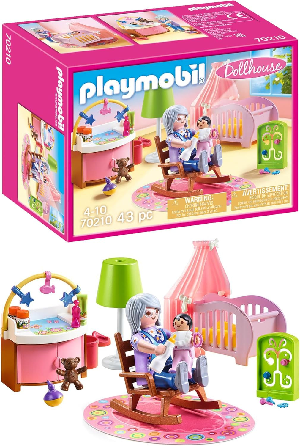PLAYMOBIL Puppenhaus 70209 Jugendzimmer mit Mädchenfigur und Zubehör, ab 4 Jahren Puppenhäuser Naty Shop Kinderzimmer