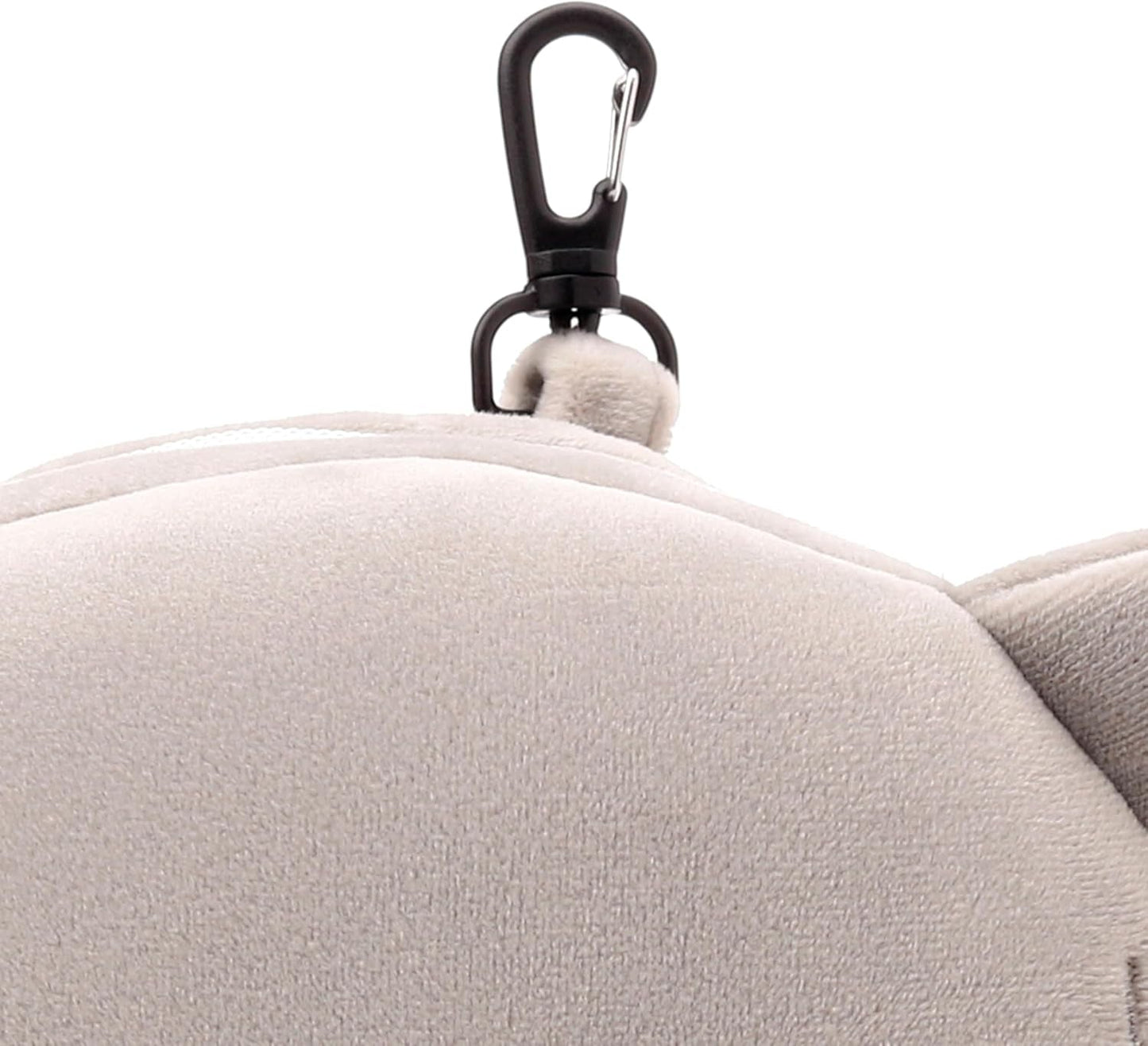 Reisekissen, rund, Plüsch, Elefant und Augenmaske, Unisex, Einheitsgröße, Unisex, Taille Einzigartige Reisekissen Naty Shop