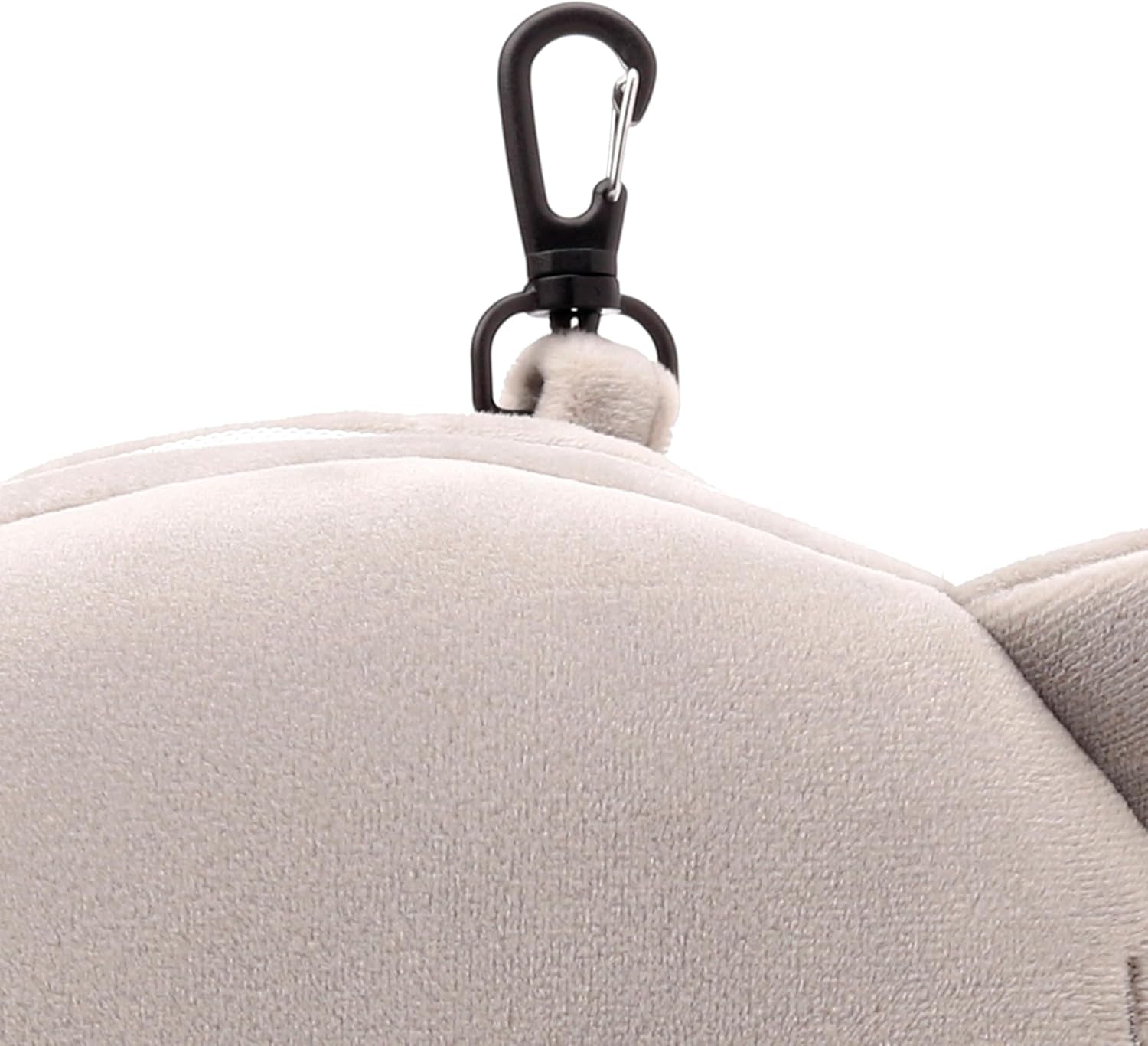Reisekissen, rund, Plüsch, Elefant und Augenmaske, Unisex, Einheitsgröße, Unisex, Taille Einzigartige Reisekissen Naty Shop