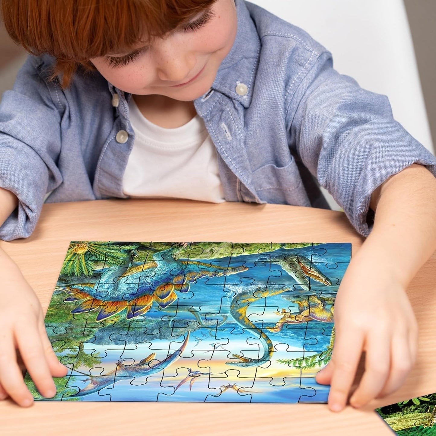 Ravensburger Kinderpuzzle – 09317 Die Faszination der Dinosaurier – 3X49 Teile Puzzle für Kinder ab 5 Jahren Puzzle Naty Shop