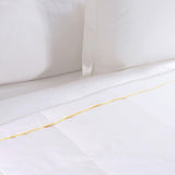 Sancarlos - Vivaldi, Bettdecke 4 Jahreszeiten aus Gänsedaunen, 180 + 120 G/M², 220 x 220 cm, weiß (weiß) Steppdecken und Bettdecken Naty Shop