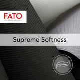 Weichheit und Weichheit, Einweg-Papiertücher, 40 Stück, Taschentücher, Größe 38 x 38, gefaltet, 4, 2-lagig, schwarze Farbe, 100 % reines Zellulosepapier, FSC-zertifiziert (2 Stück)