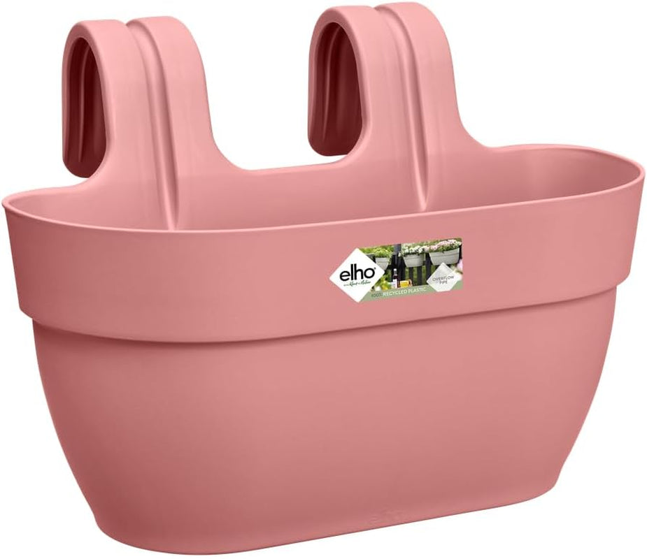 elho Vibia Campana Easy Hanger M 36 – Topf für Balkon und Außenbereich – Ø 36,0 x H 26,5 cm – Schwarz/Anthrazit