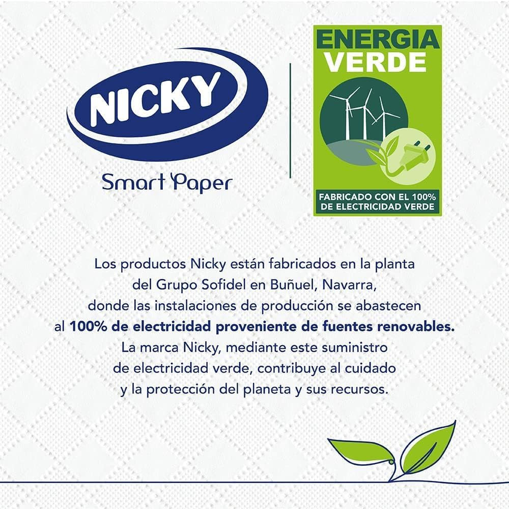Natur-Toilettenpapier, 12 Rollen, 3 Schichten