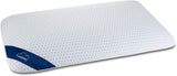 Genius Eazzzy Schaumstoffkissen 40 x 80 cm, Höhe 10 cm – Nackenstützkissen mit Härtegrad 2 + kühlender Gelschaum – Schlafkissen für Seiten-, Rücken- und Bauchschläfer gegen Nackenschmerzen, Polyester, Naty Shop Standard-Kissen, Standardtitel
