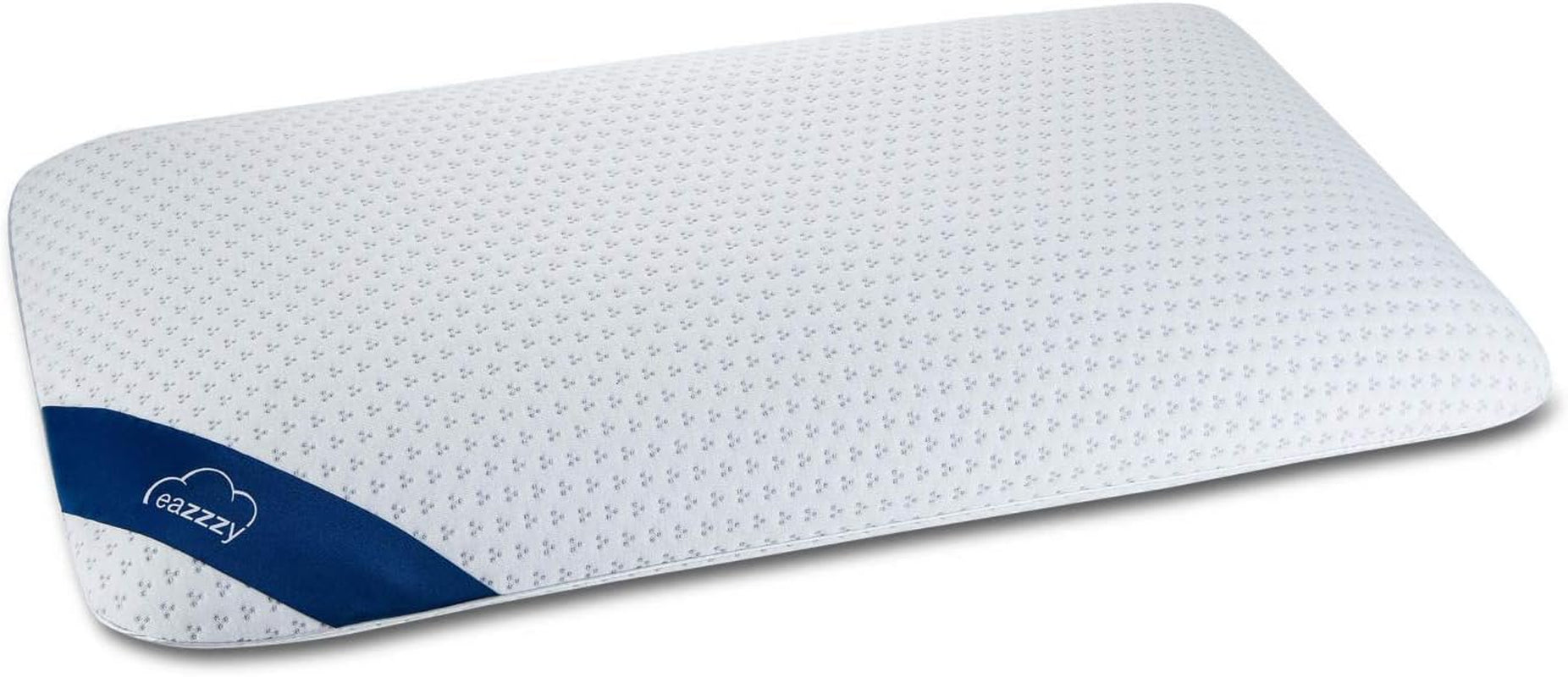 Genius Eazzzy Schaumstoffkissen 40 x 80 cm, Höhe 10 cm – Nackenstützkissen mit Härtegrad 2 + kühlender Gelschaum – Schlafkissen für Seiten-, Rücken- und Bauchschläfer gegen Nackenschmerzen, Polyester, Naty Shop Standard-Kissen, Standardtitel