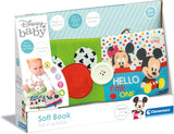 Clementoni 17721 Disney Baby – Stoffbuch, vielseitiges Baby-Reisespielzeug, knisterndes und quietschendes Bilderbuch für Neugeborene ab 0 Monaten. Babyspielzeug Naty Shop