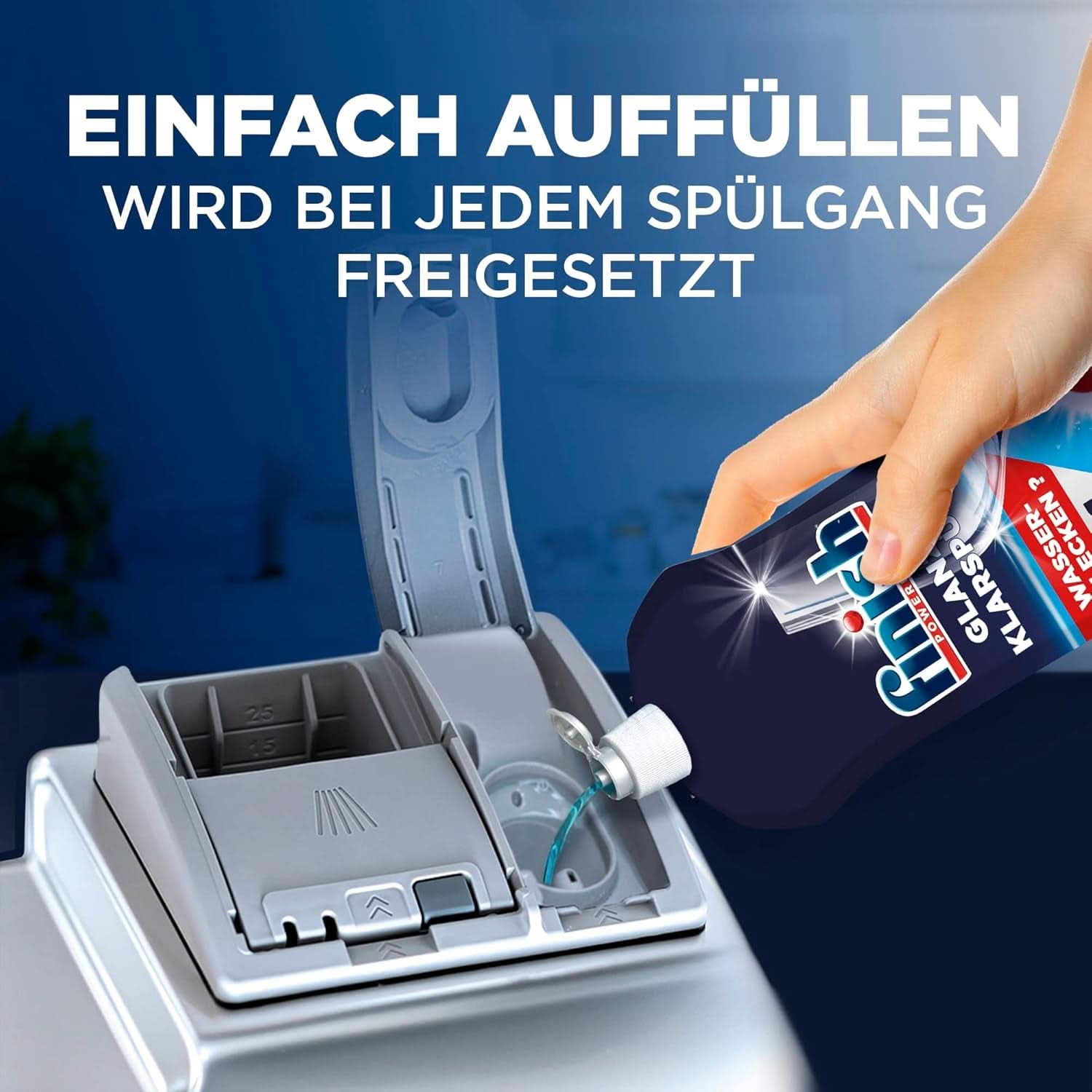 Finish Shine & Klarspüler – Für glänzendes und trockenes Geschirr ohne Wasserflecken – Megapack 800 ml (3er-Pack) Naty Shop
