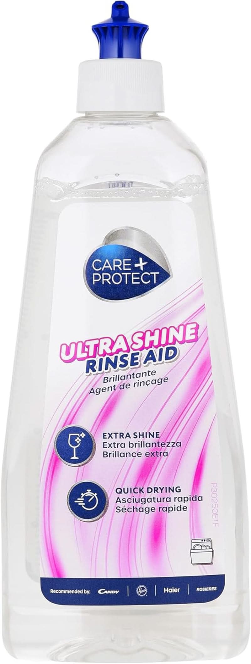 CARE + PROTECT- Extra Shine Universal-Klarspüler für Geschirrspüler / Für alle Geschirrspüler / Schnell trocknend / 500 ml Küchenreiniger Naty Shop Universal-Klarspüler