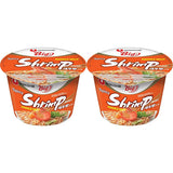 Nong Shim Instant-Nudeln mit Garnelen, große Schüssel – koreanische Ramen-Suppe – schnelle Zubereitung – 115 g (1 Packung)