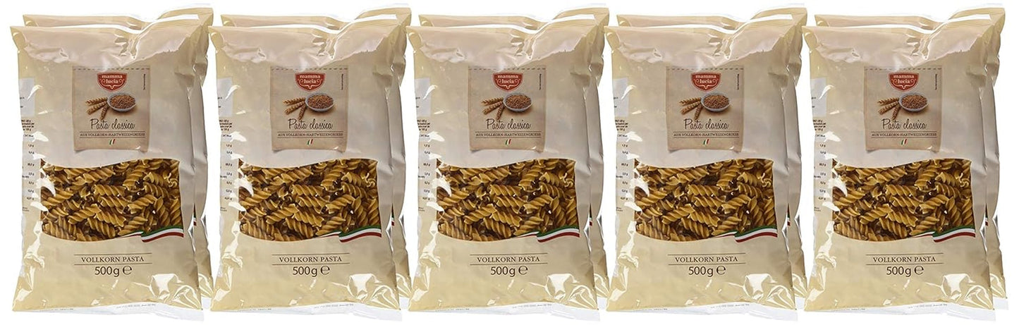 Vollkorn-Nudelspiralen, 10er Pack (10 x 500 g)