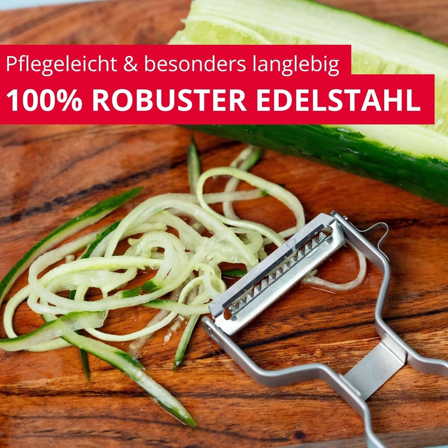 Westmark Julienneschäler, Edelstahlschäler Naty Shop
